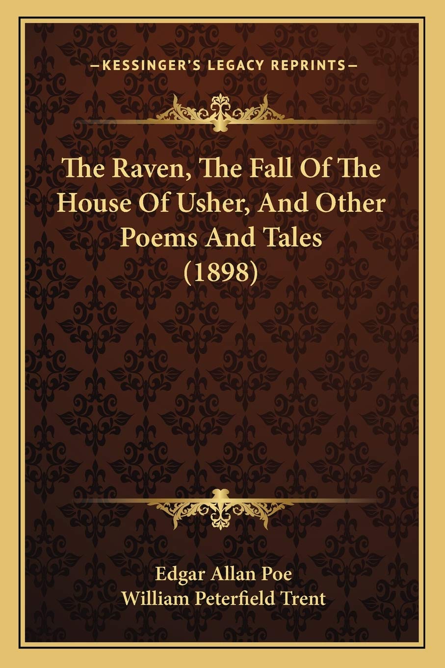 The Raven, The Fall Of The House Of Usher, And Other Poems And Tales (1898) Poetry