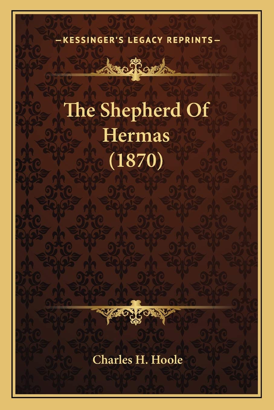 The Shepherd Of Hermas (1870) Philosophy