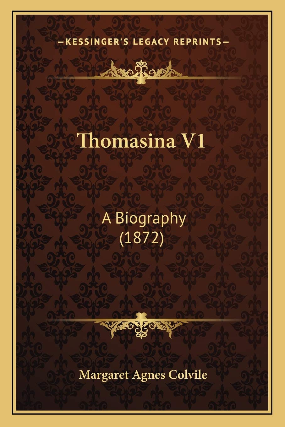 Thomasina V1: A Biography (1872) Contemporary literature