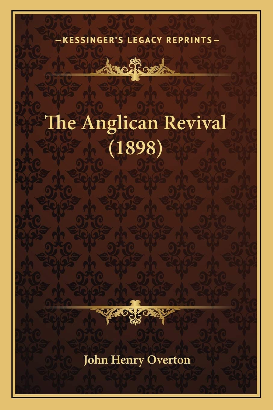 The Anglican Revival (1898) Contemporary literature