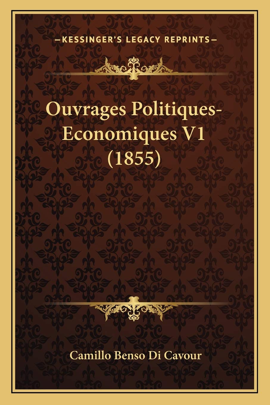 Ouvrages Politiques-Economiques V1 (1855) book