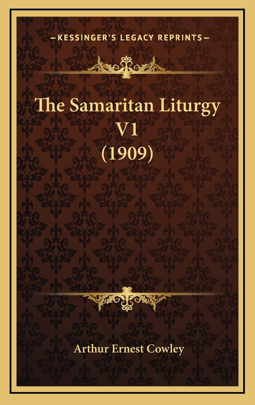 Product Image: The Samaritan Liturgy V1 (1909)