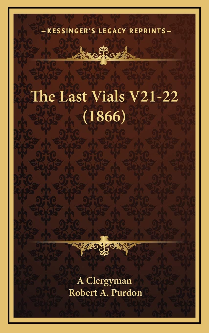 The Last Vials V21-22 (1866) Essays & Short Stories