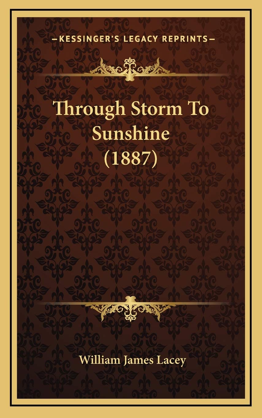 Through Storm To Sunshine (1887) Contemporary literature
