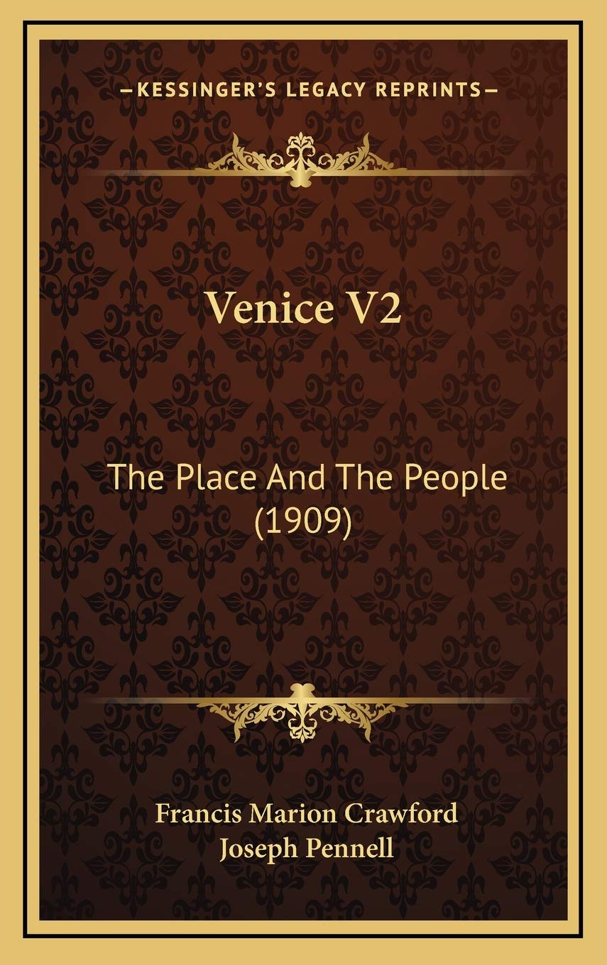 Venice V2: The Place And The People (1909) Memories