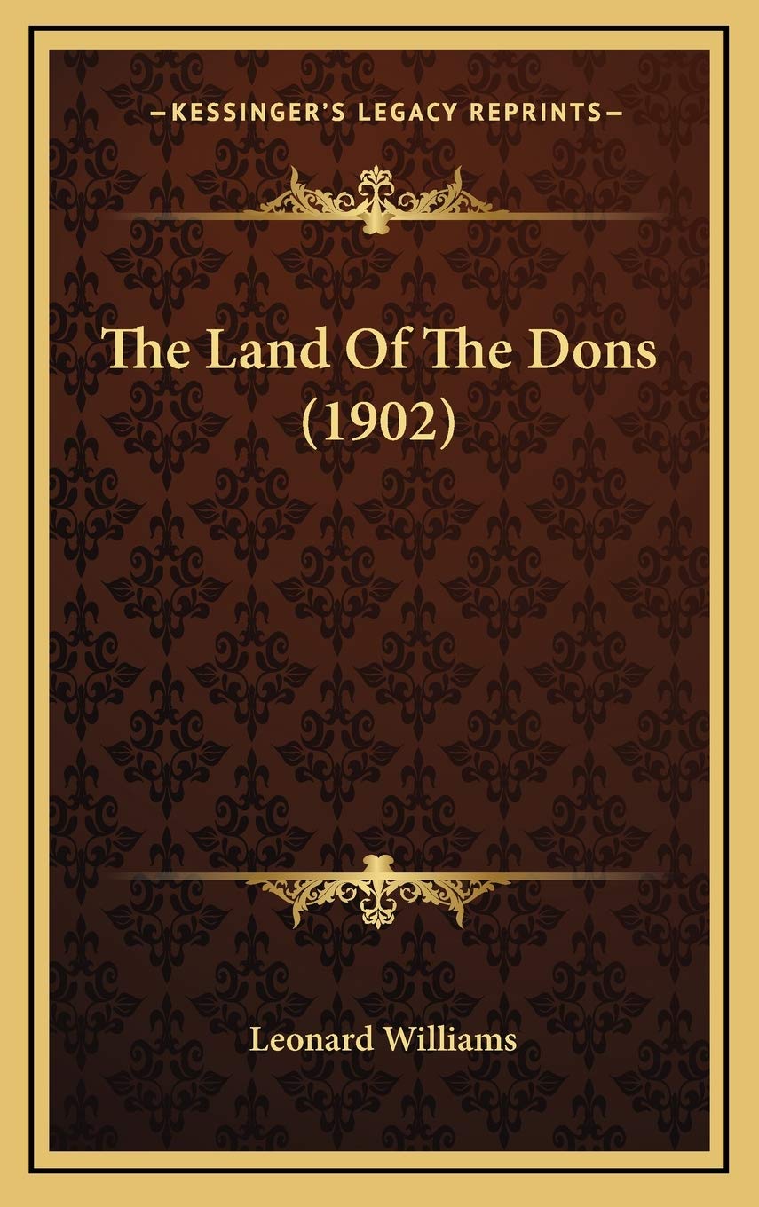 The Land Of The Dons (1902) Contemporary literature