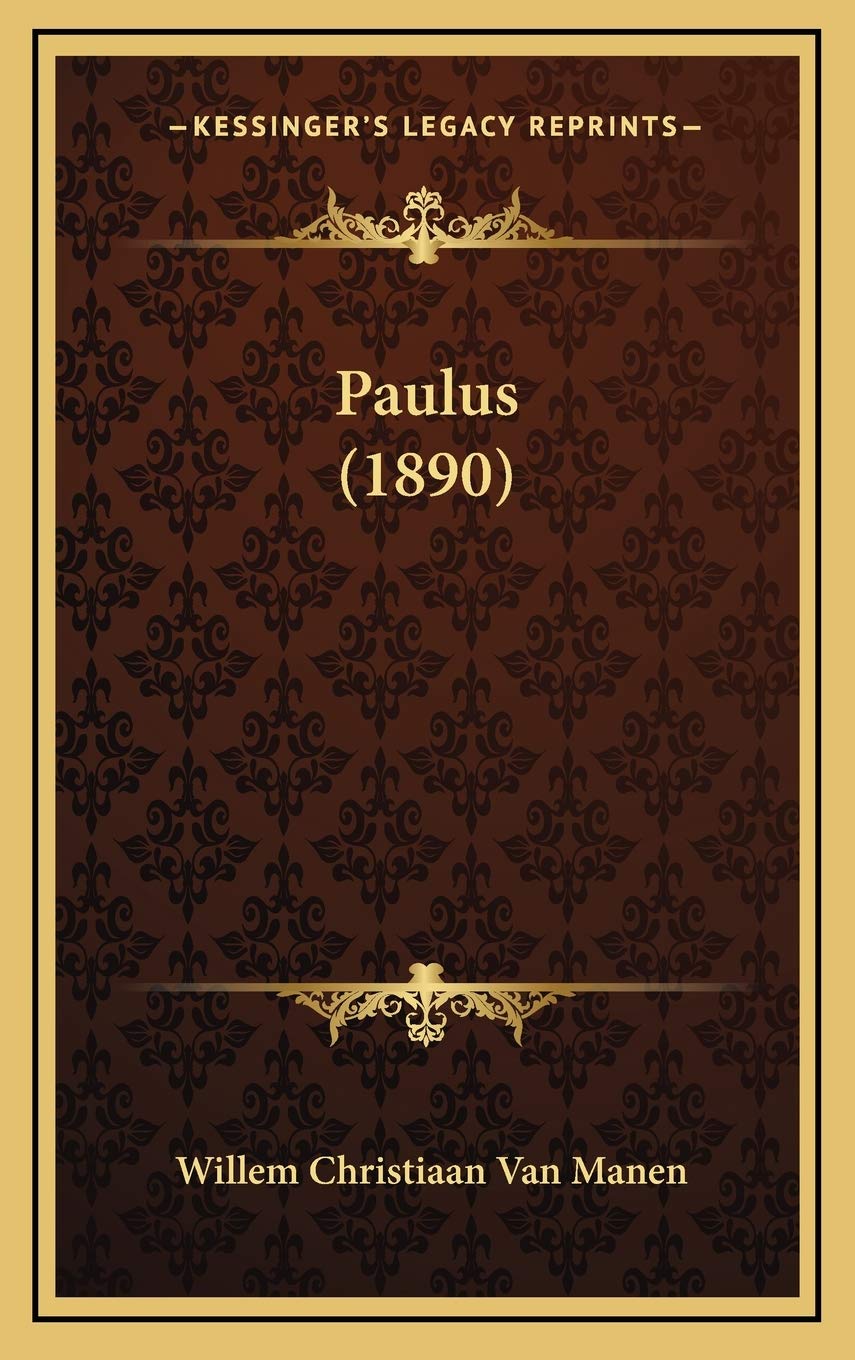 Paulus (1890) Contemporary literature