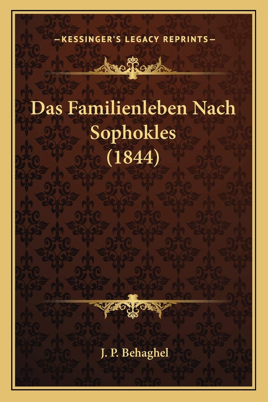 Das Familienleben Nach Sophokles (1844) International
