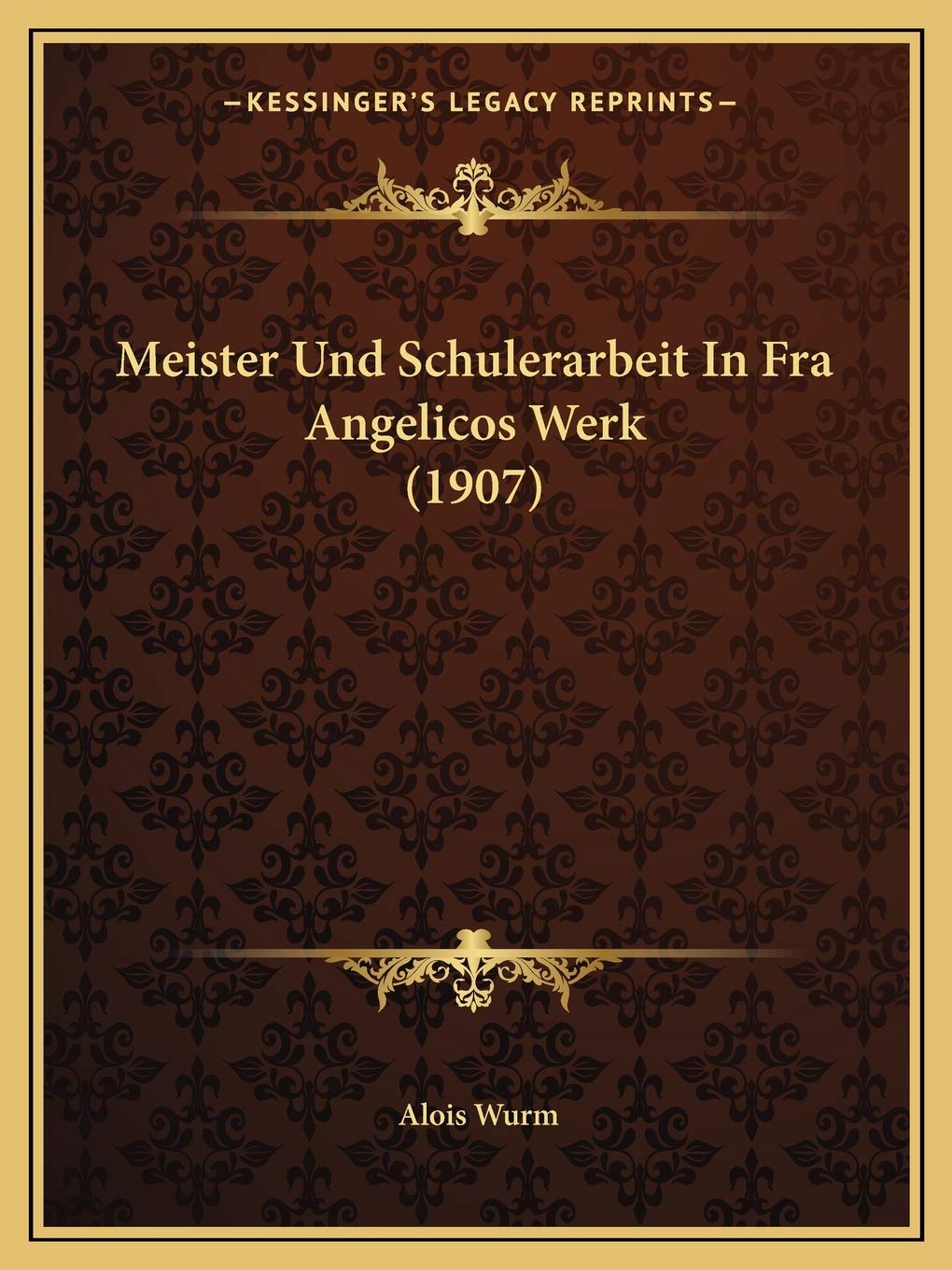 Meister Und Schulerarbeit In Fra Angelicos Werk (1907) International