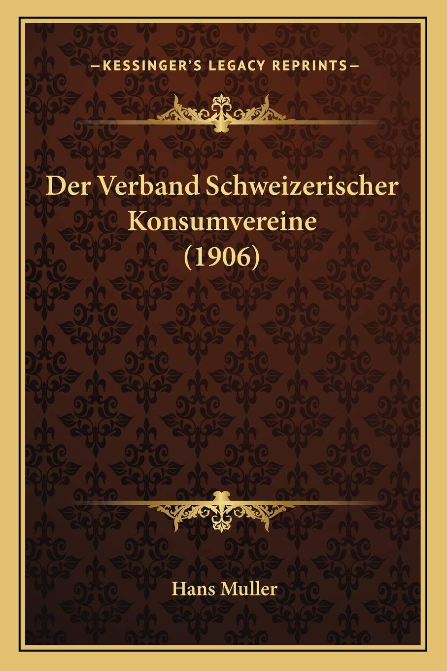 Der Verband Schweizerischer Konsumvereine (1906) International