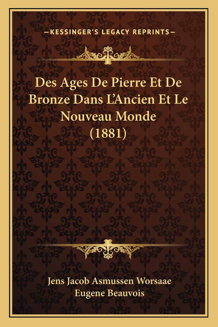 Des Ages De Pierre Et De Bronze Dans L'Ancien Et Le Nouveau Monde (1881) book