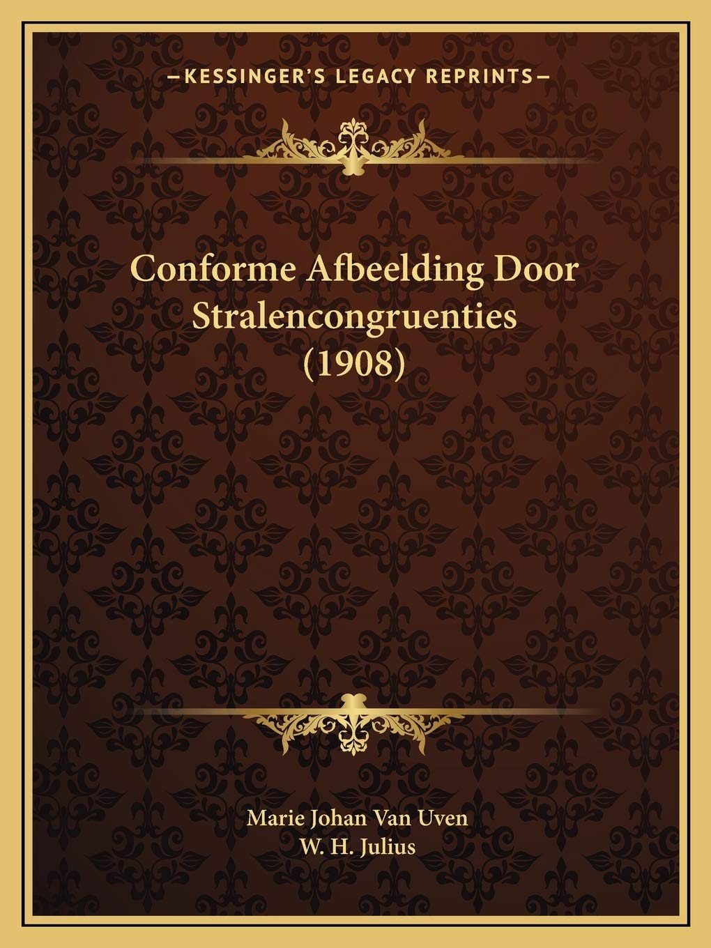 Conforme Afbeelding Door Stralencongruenties (1908) Contemporary literature