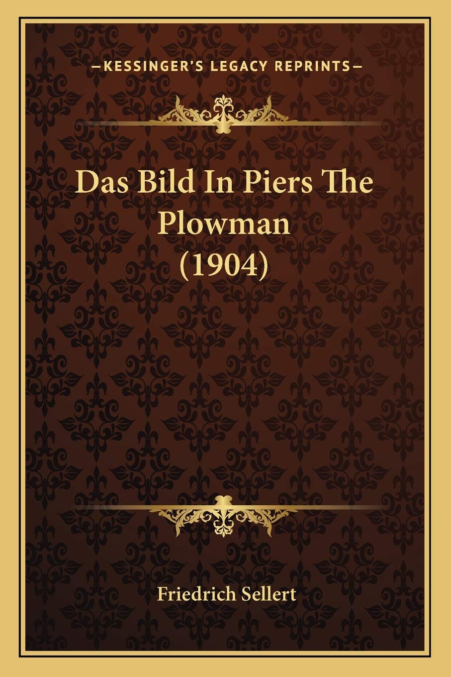Das Bild In Piers The Plowman (1904) Essays & Short Stories