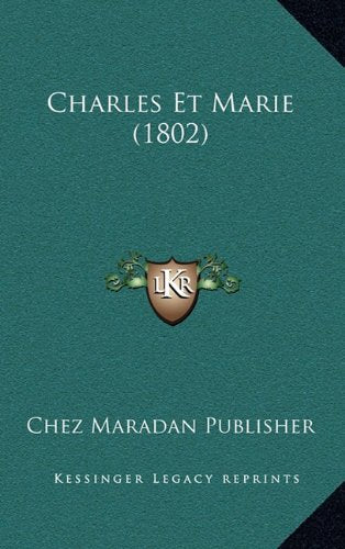 Charles Et Marie (1802) Contemporary literature