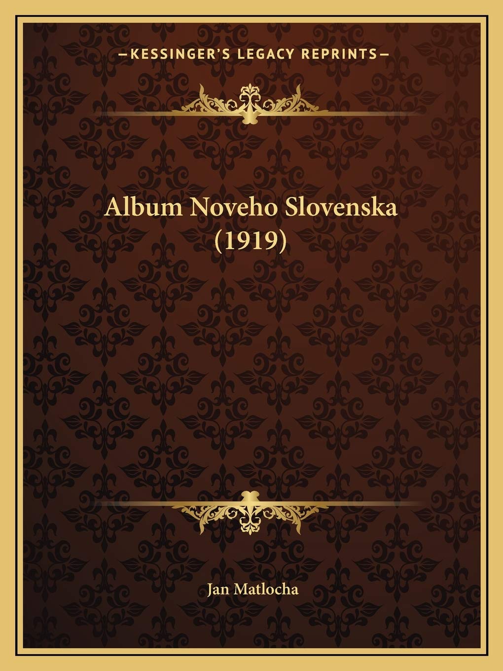 Album Noveho Slovenska (1919) Contemporary literature