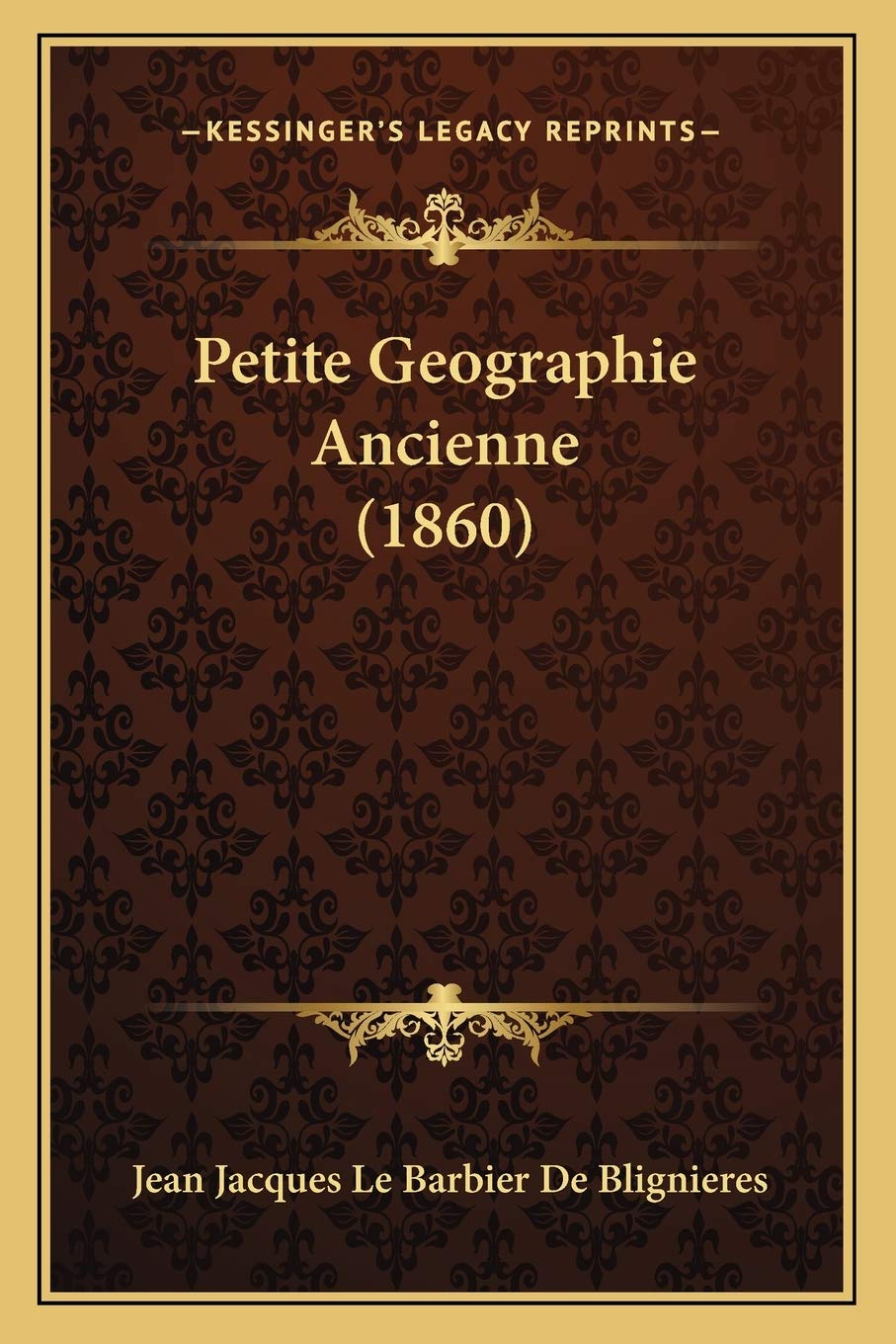 Petite Geographie Ancienne (1860) book