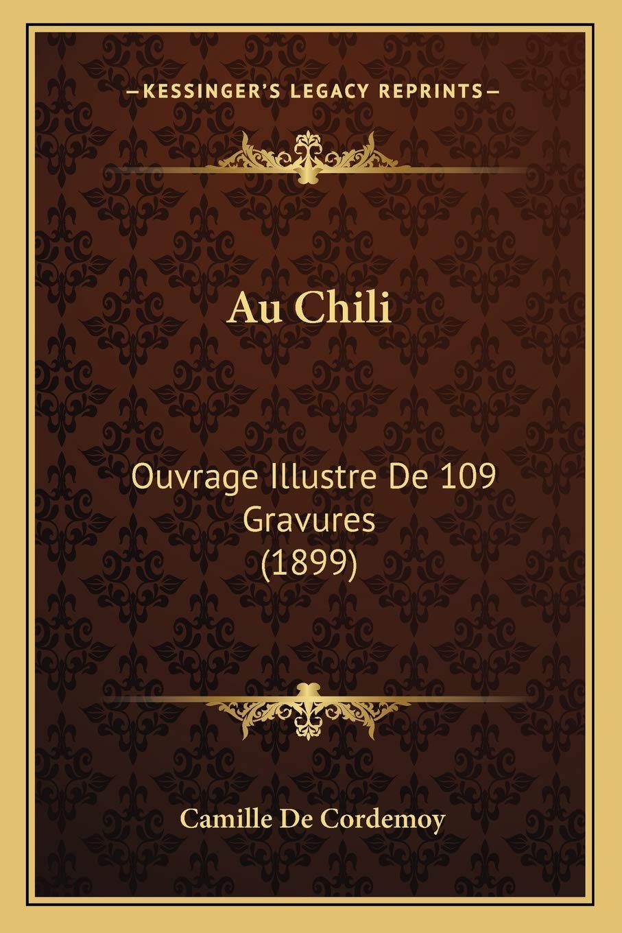 Au Chili: Ouvrage Illustre De 109 Gravures (1899) book
