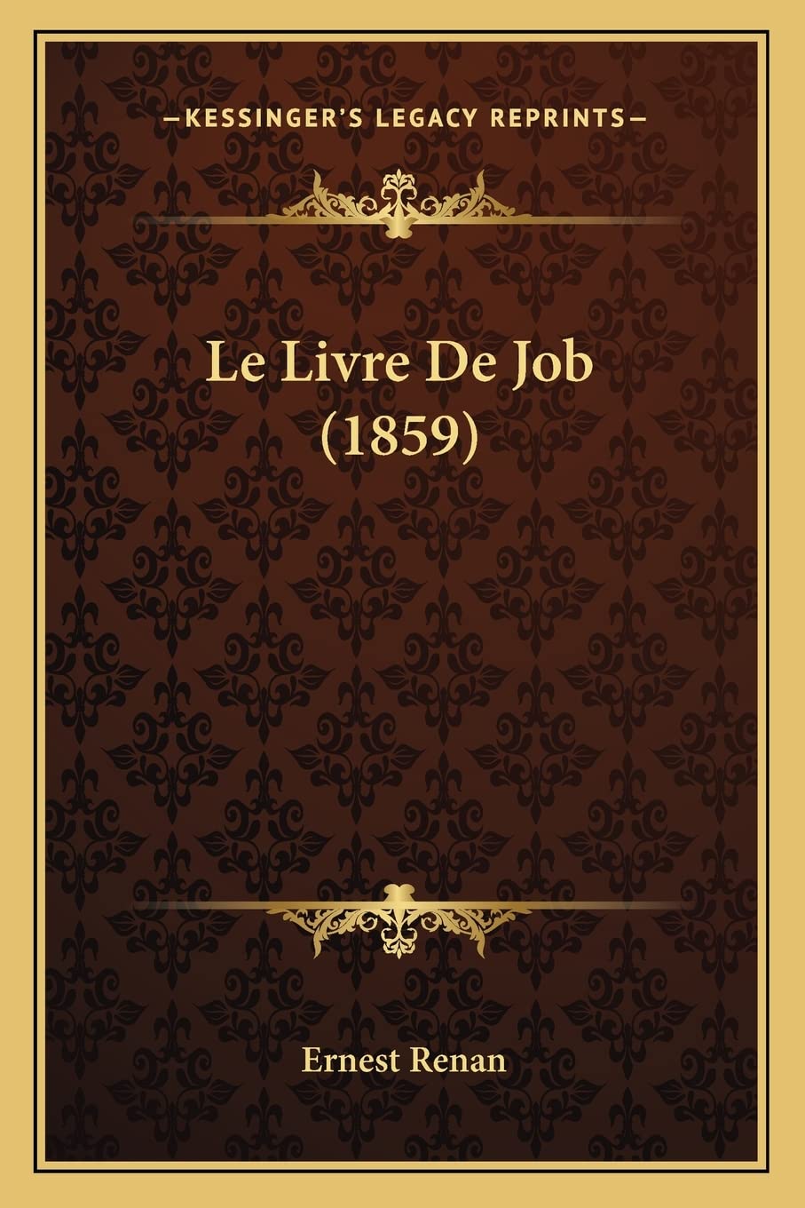 Le Livre De Job (1859) book