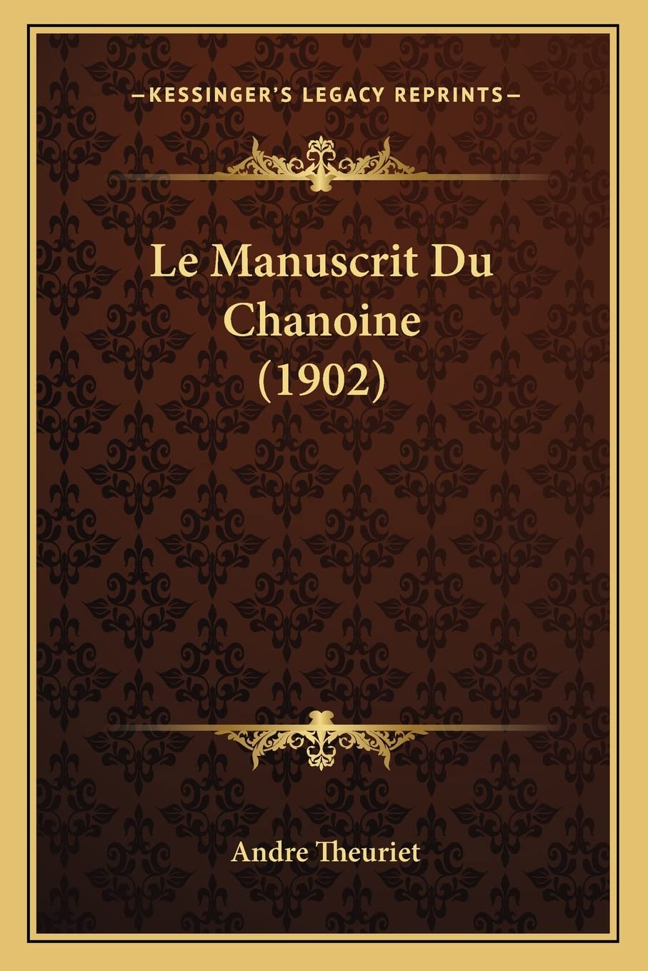 Le Manuscrit Du Chanoine (1902) International