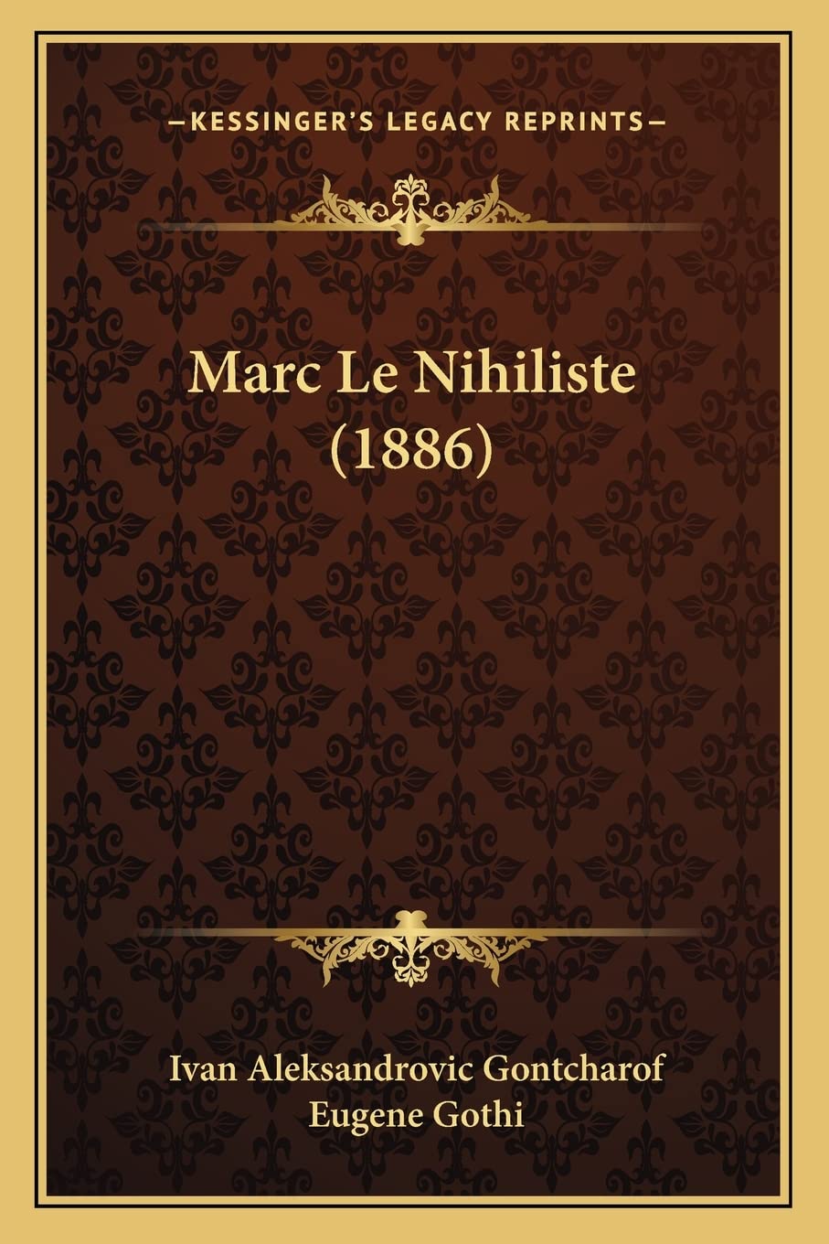 Marc Le Nihiliste (1886) International