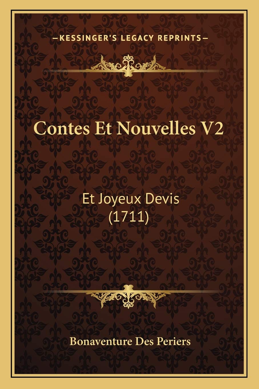 Contes Et Nouvelles V2: Et Joyeux Devis (1711) International