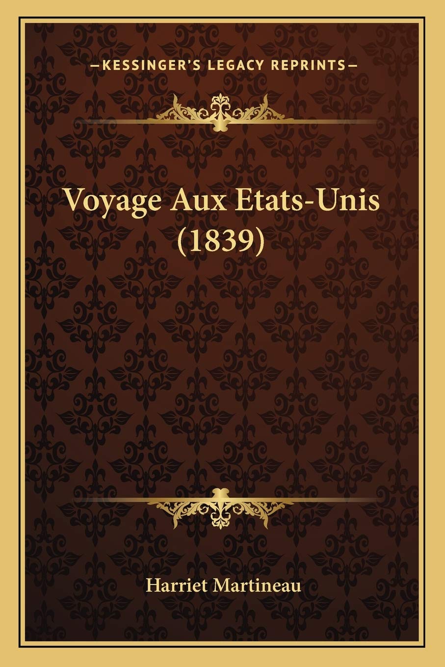 Voyage Aux Etats-Unis (1839) International