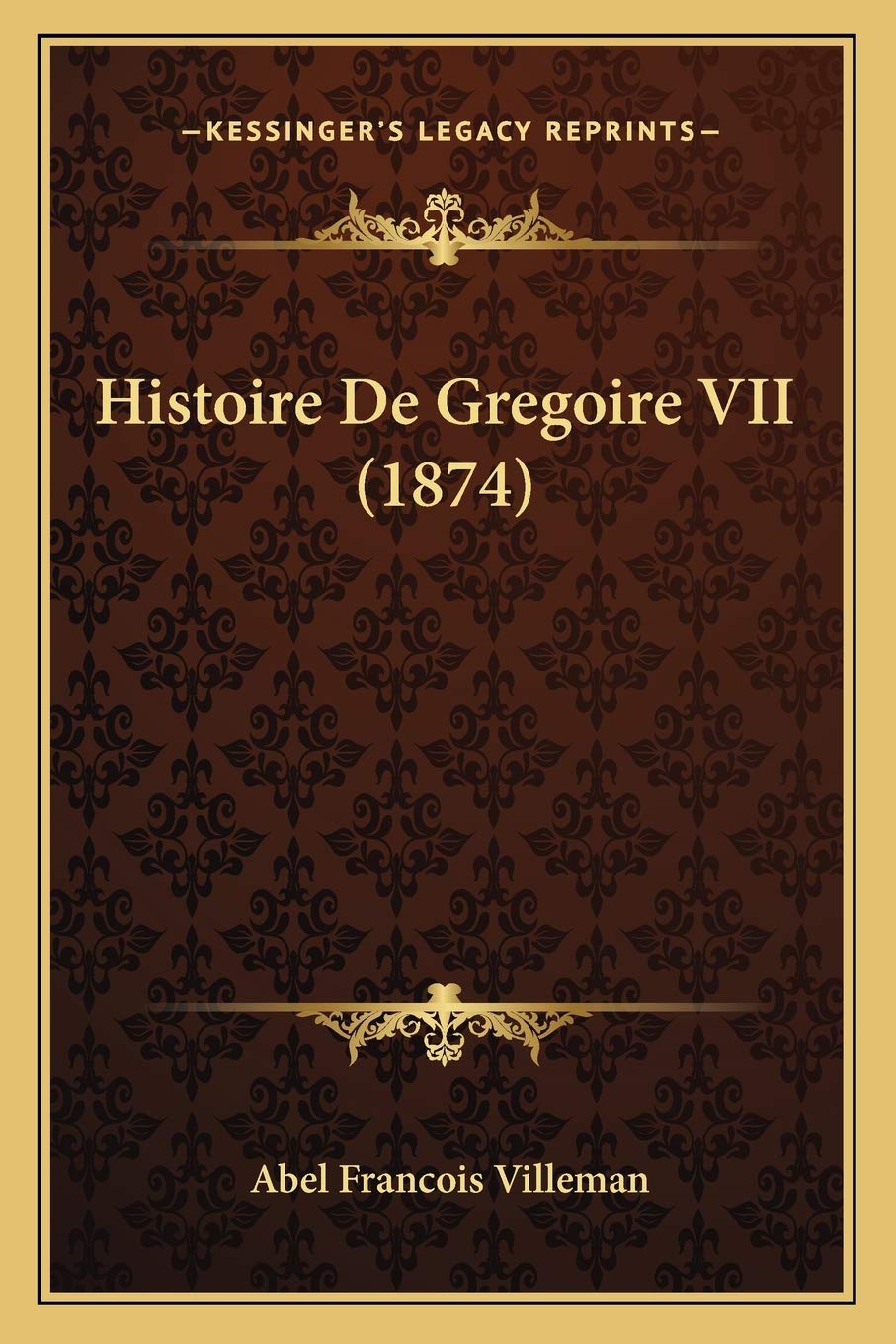 Histoire De Gregoire VII (1874) book