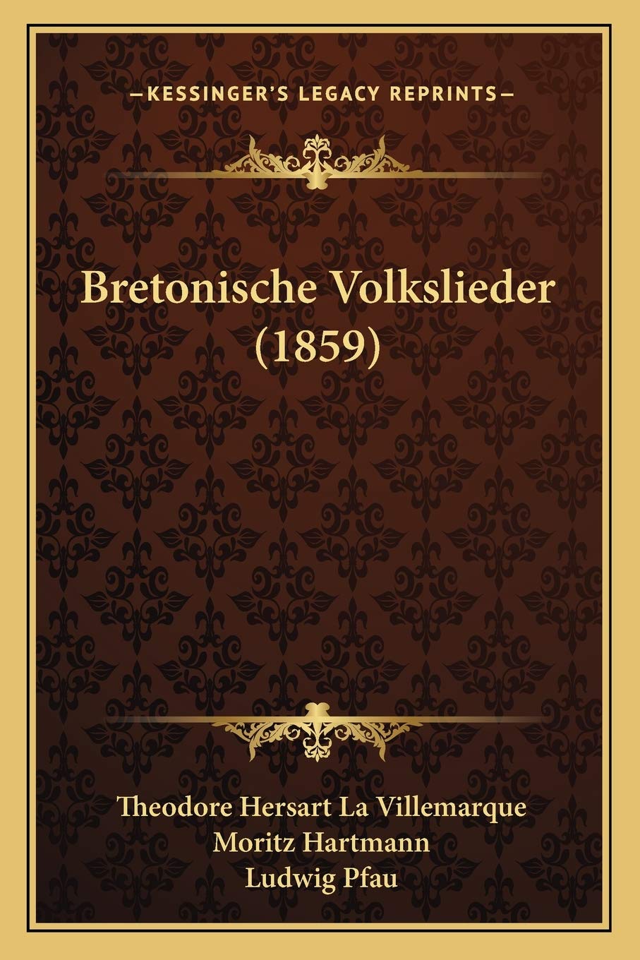 Bretonische Volkslieder (1859) Contemporary literature