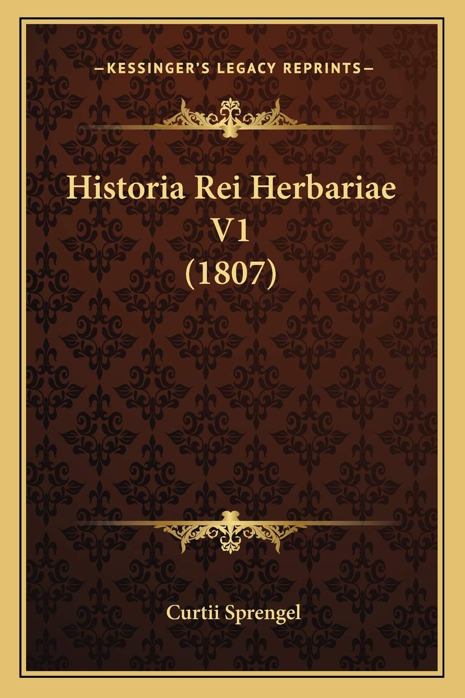 Historia Rei Herbariae V1 (1807) Contemporary literature