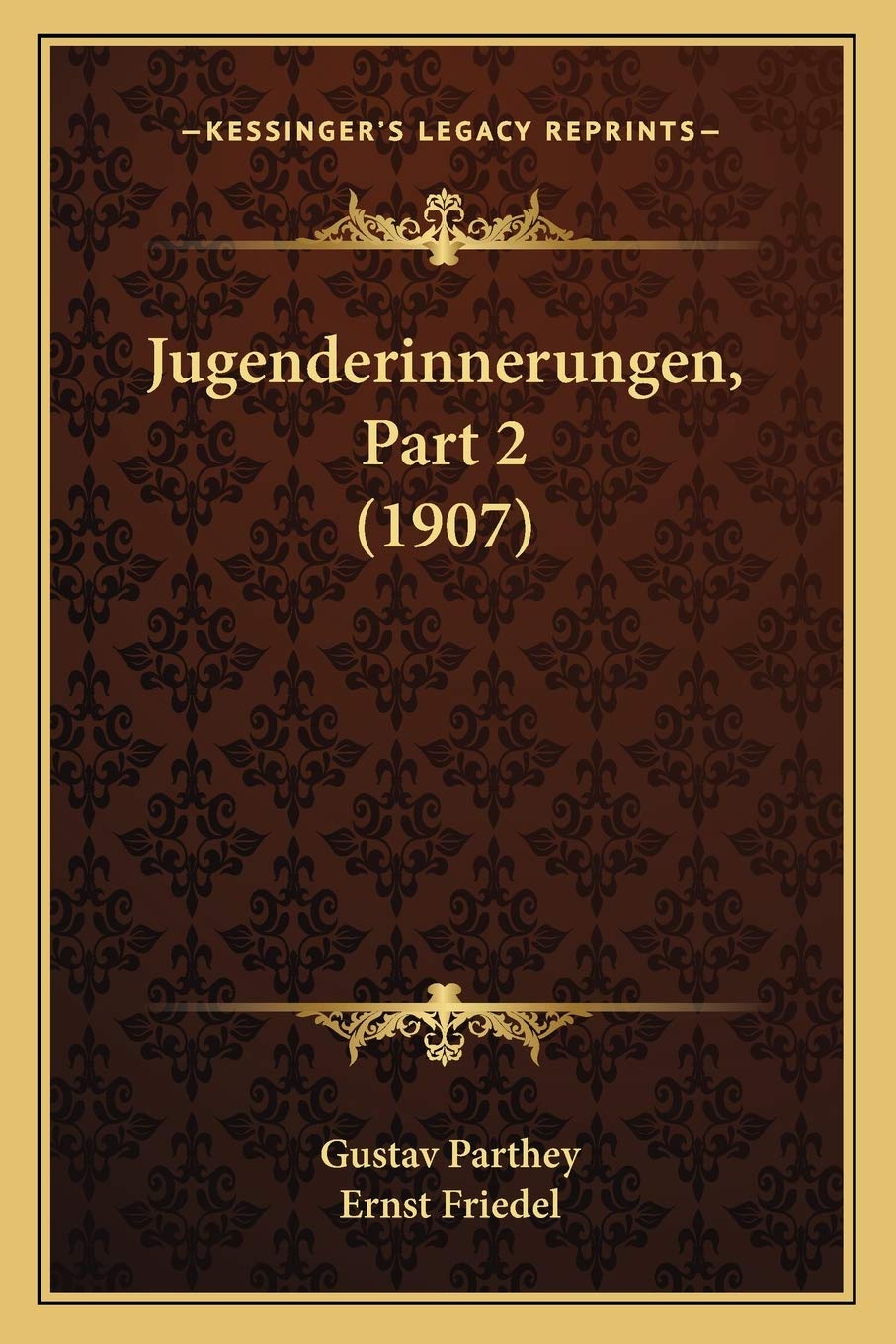 Product Image: Jugenderinnerungen, Part 2 (1907)