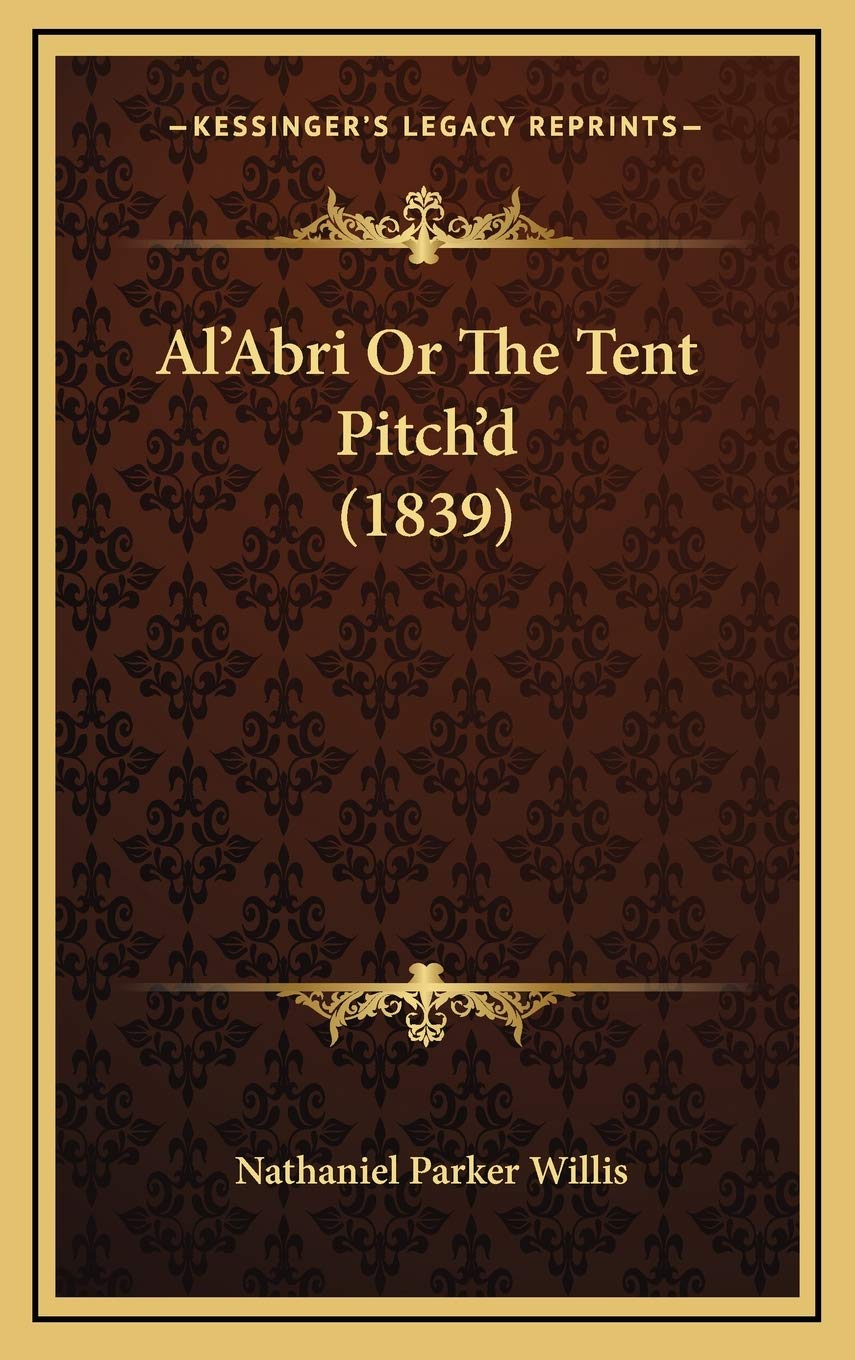 Al'Abri Or The Tent Pitch'd (1839) Religion & Esotericism