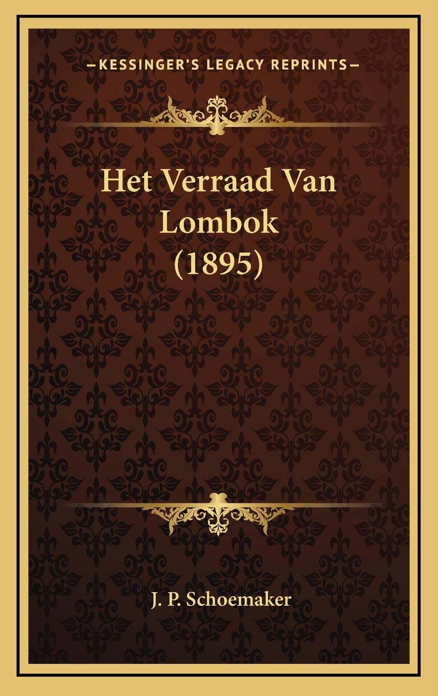 Product Image: Het Verraad Van Lombok (1895)