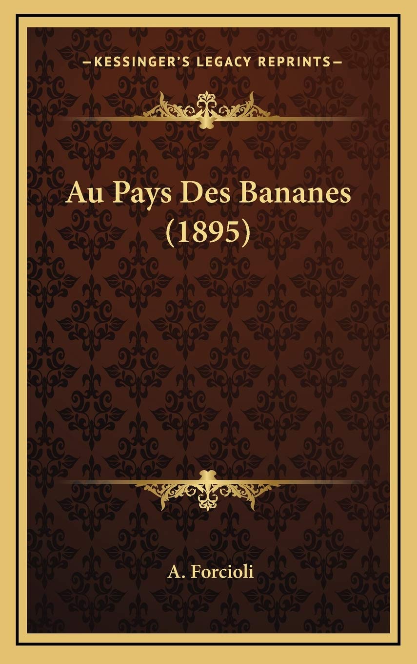 Au Pays Des Bananes (1895) Contemporary literature