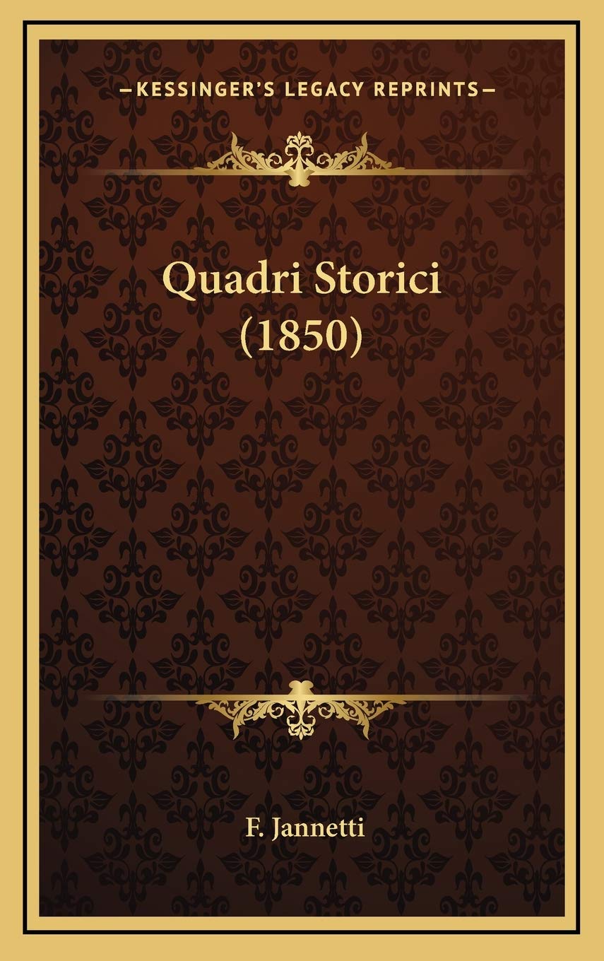Product Image: Quadri Storici (1850)