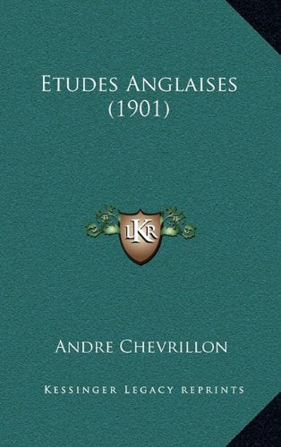 Product Image: Etudes Anglaises (1901)