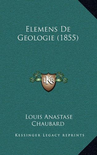 Elemens de Geologie (1855) Contemporary literature
