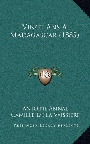 Product Image: Vingt ANS a Madagascar (1885)