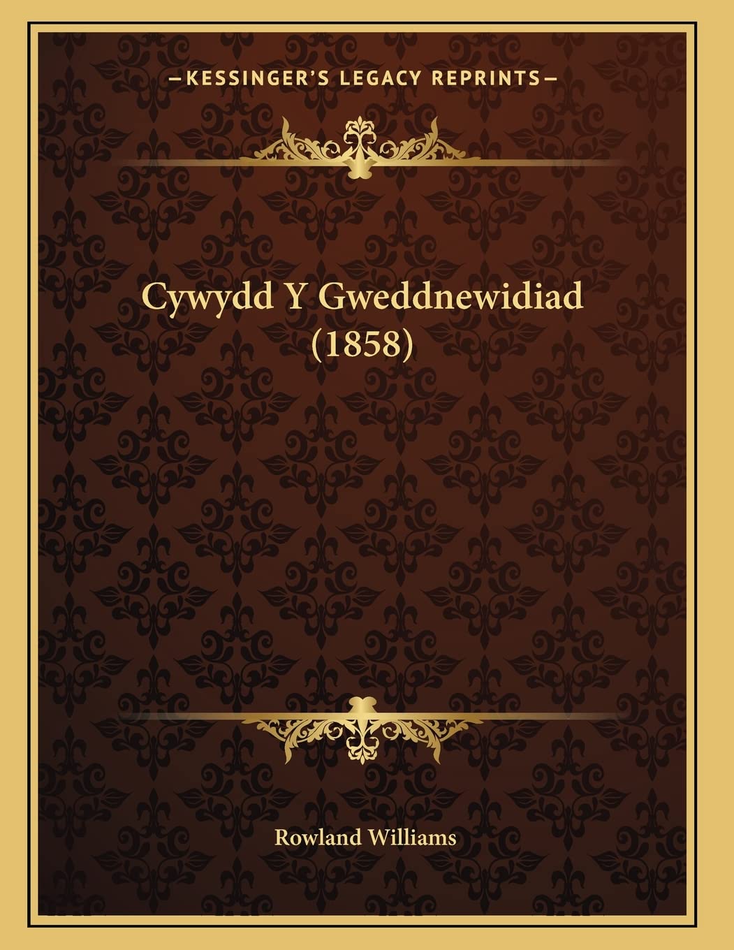 Cywydd Y Gweddnewidiad (1858) book