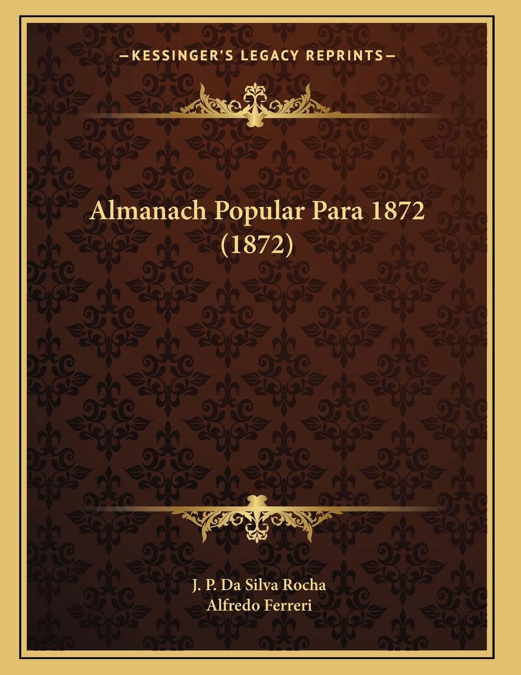 Almanach Popular Para 1872 (1872) Contemporary literature