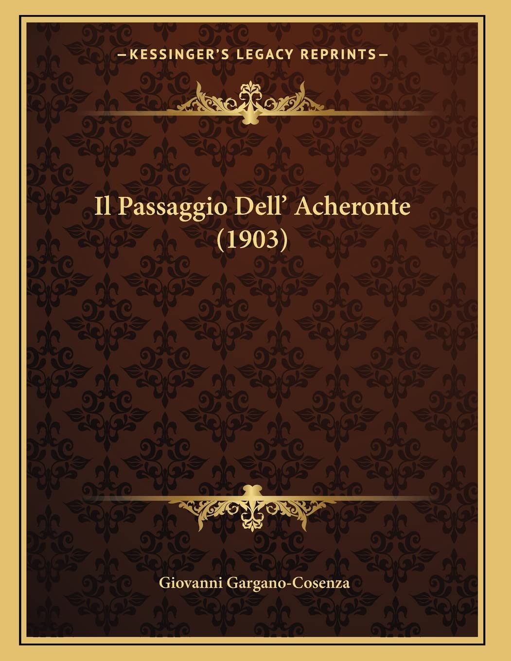 Il Passaggio Dell' Acheronte (1903) Contemporary literature
