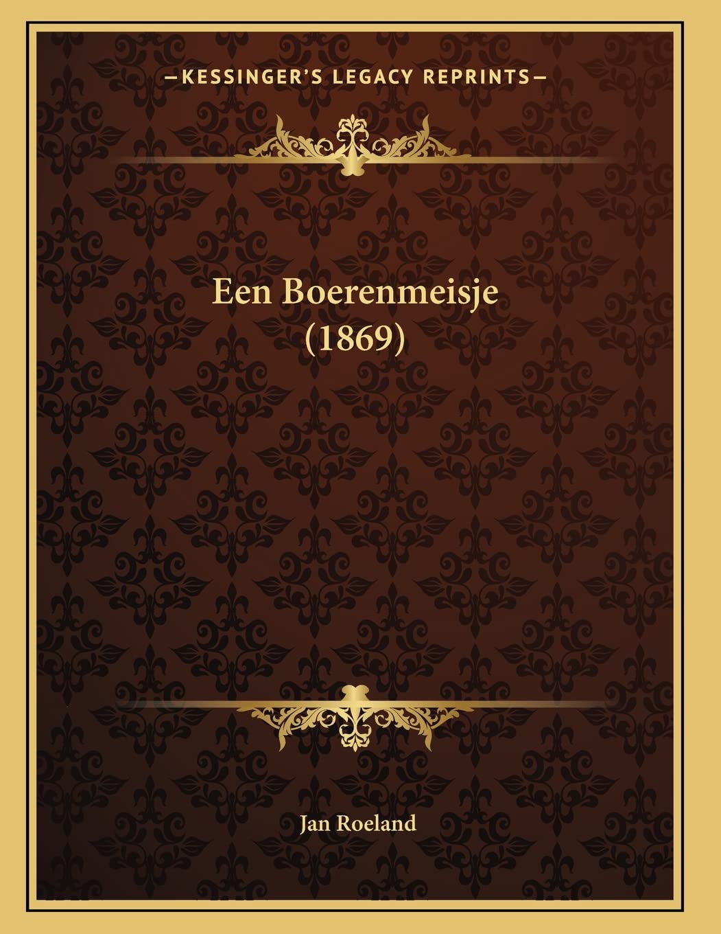 Een Boerenmeisje (1869) Contemporary literature