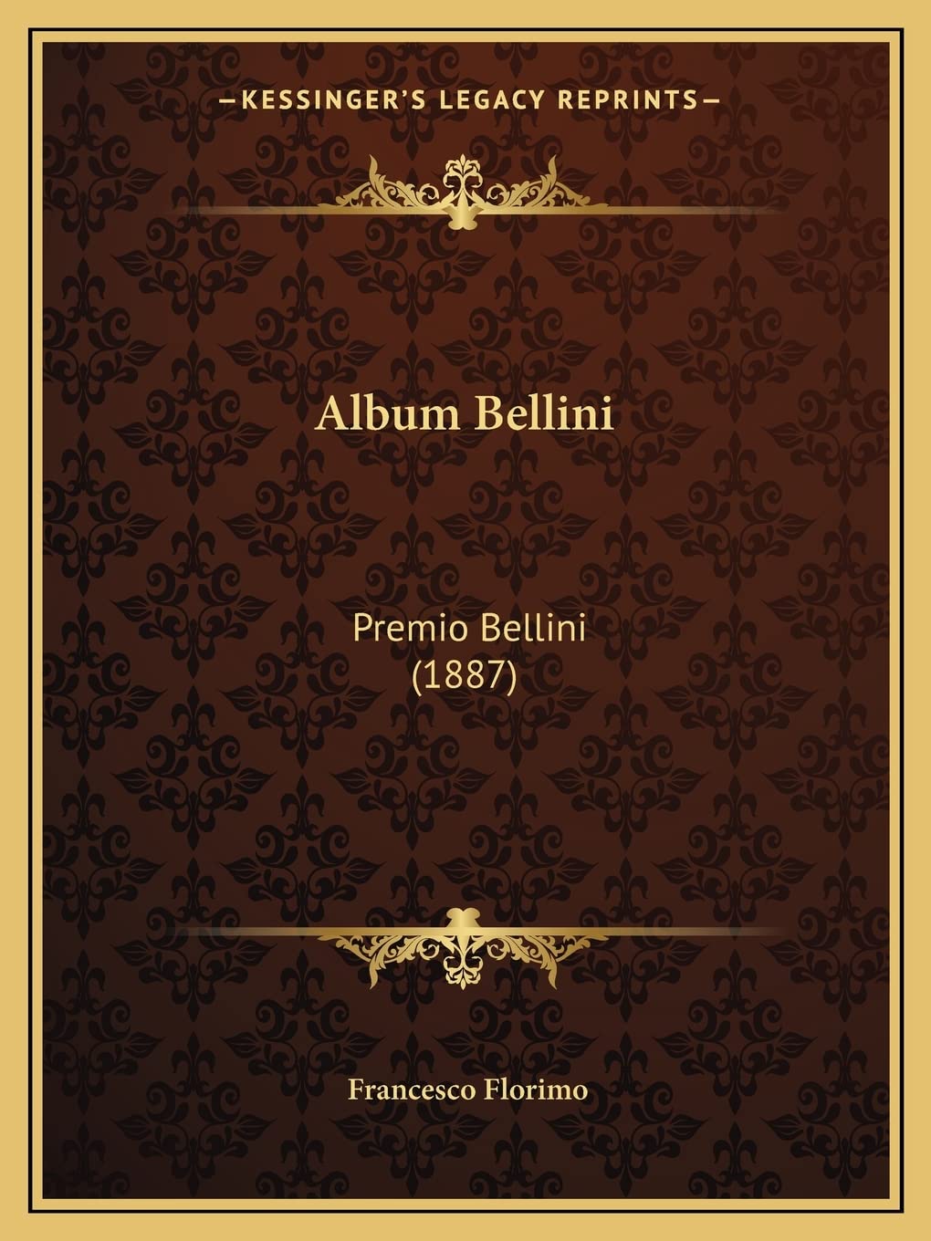 Album Bellini: Premio Bellini (1887) Contemporary literature