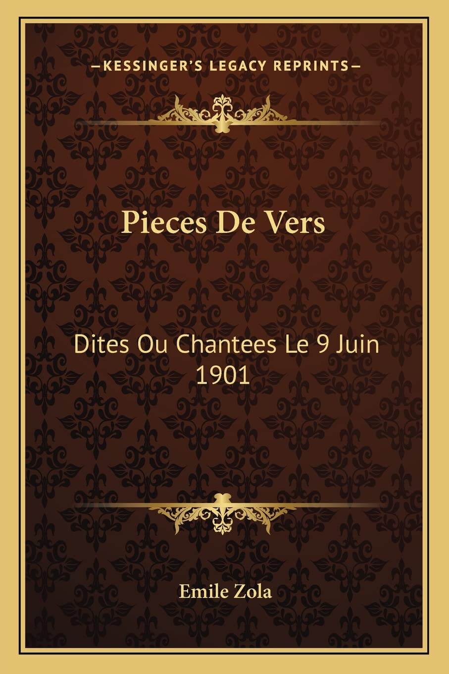 Pieces De Vers: Dites Ou Chantees Le 9 Juin 1901: Au Banquet Organise Par Les Disciples De Fourier Et Les Associations Ouvrieres (1901) International
