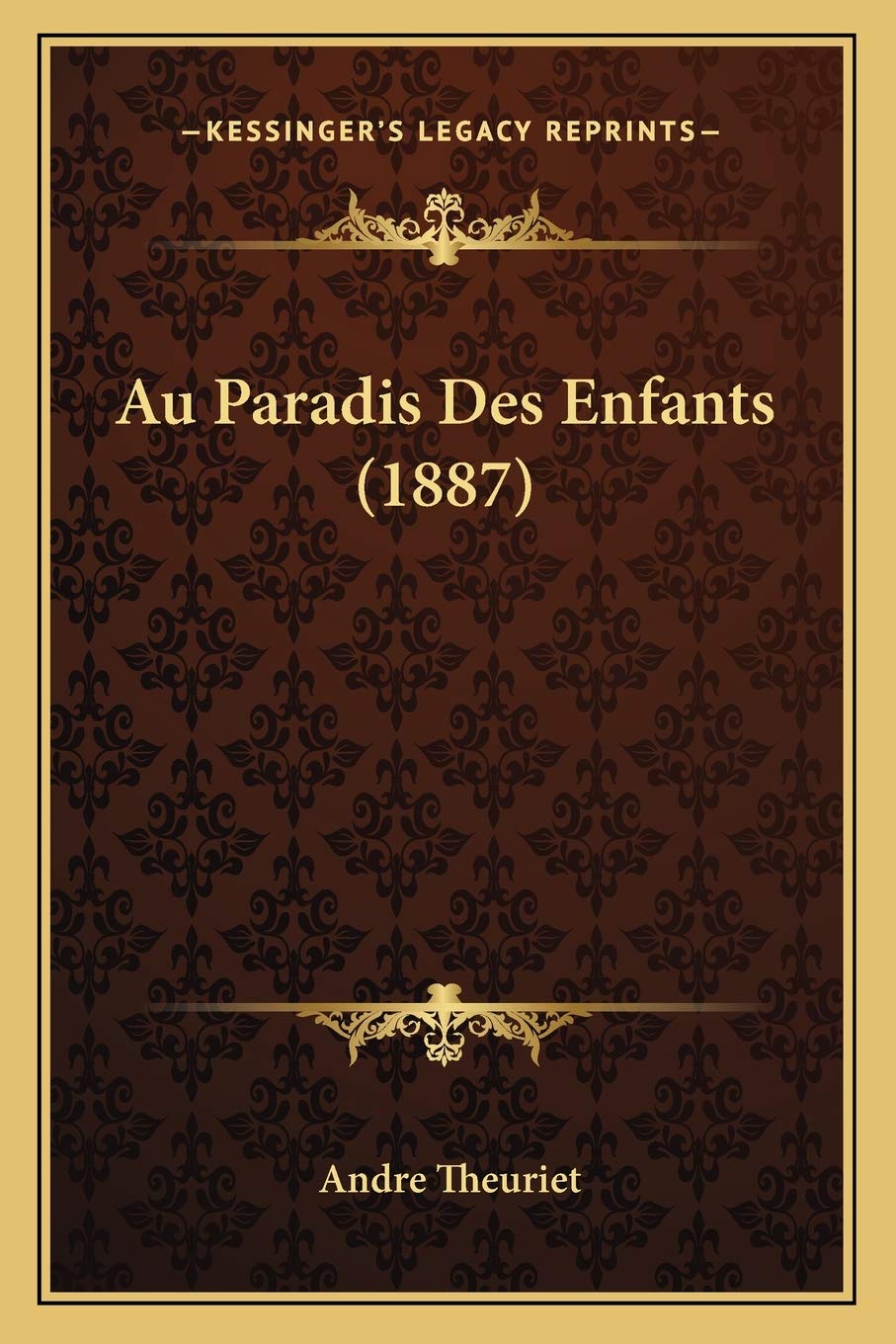 Au Paradis Des Enfants (1887) Contemporary literature