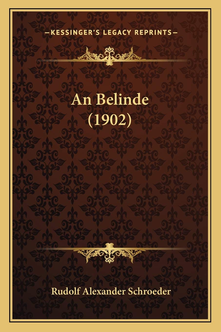 Product Image: An Belinde (1902)