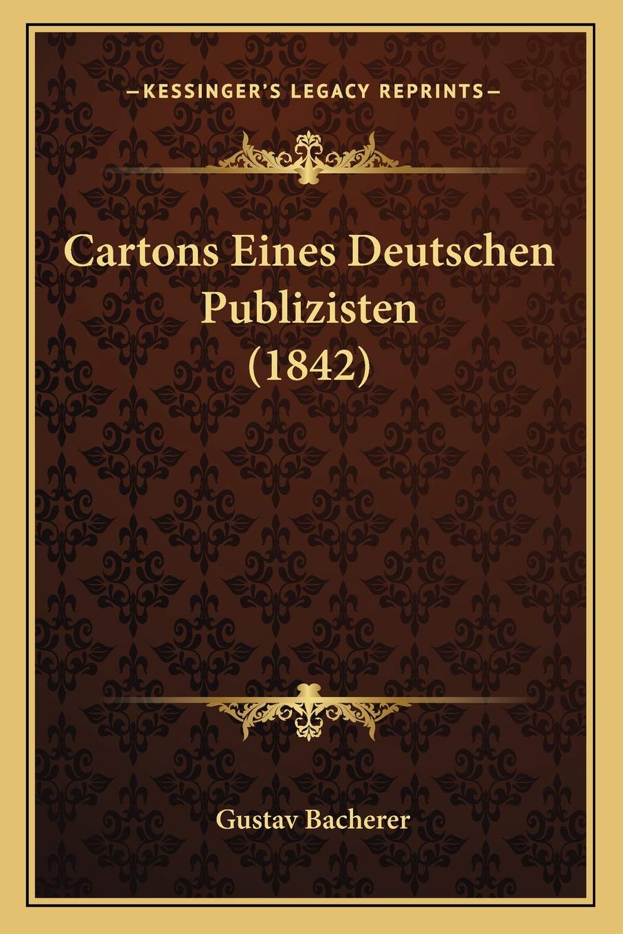 Cartons Eines Deutschen Publizisten (1842) International