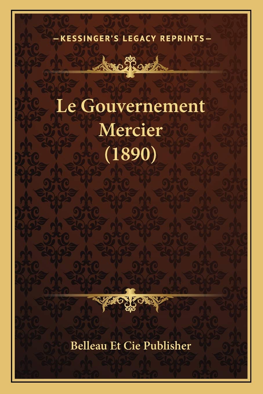 Le Gouvernement Mercier (1890) International