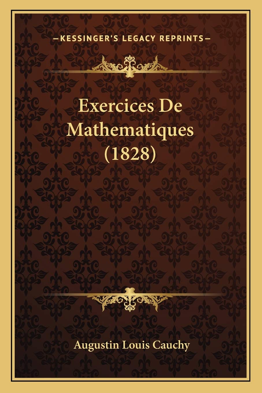 Exercices De Mathematiques (1828) International
