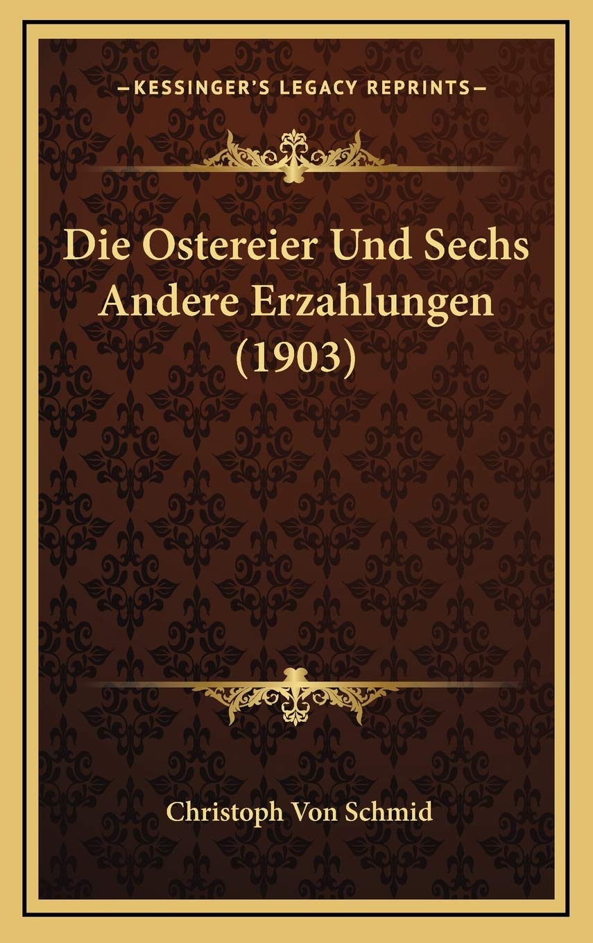 Die Ostereier Und Sechs Andere Erzahlungen (1903) Contemporary literature