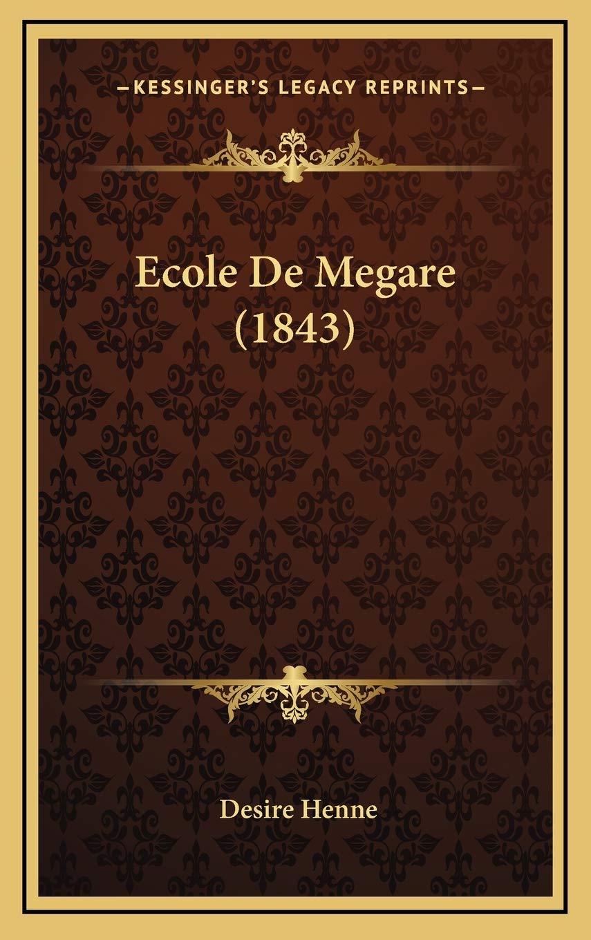Product Image: Ecole De Megare (1843)